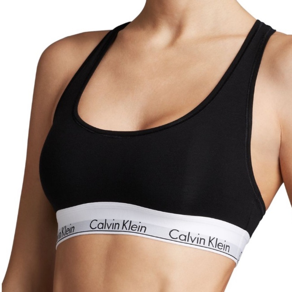 NWT black Calvin Klein bralette